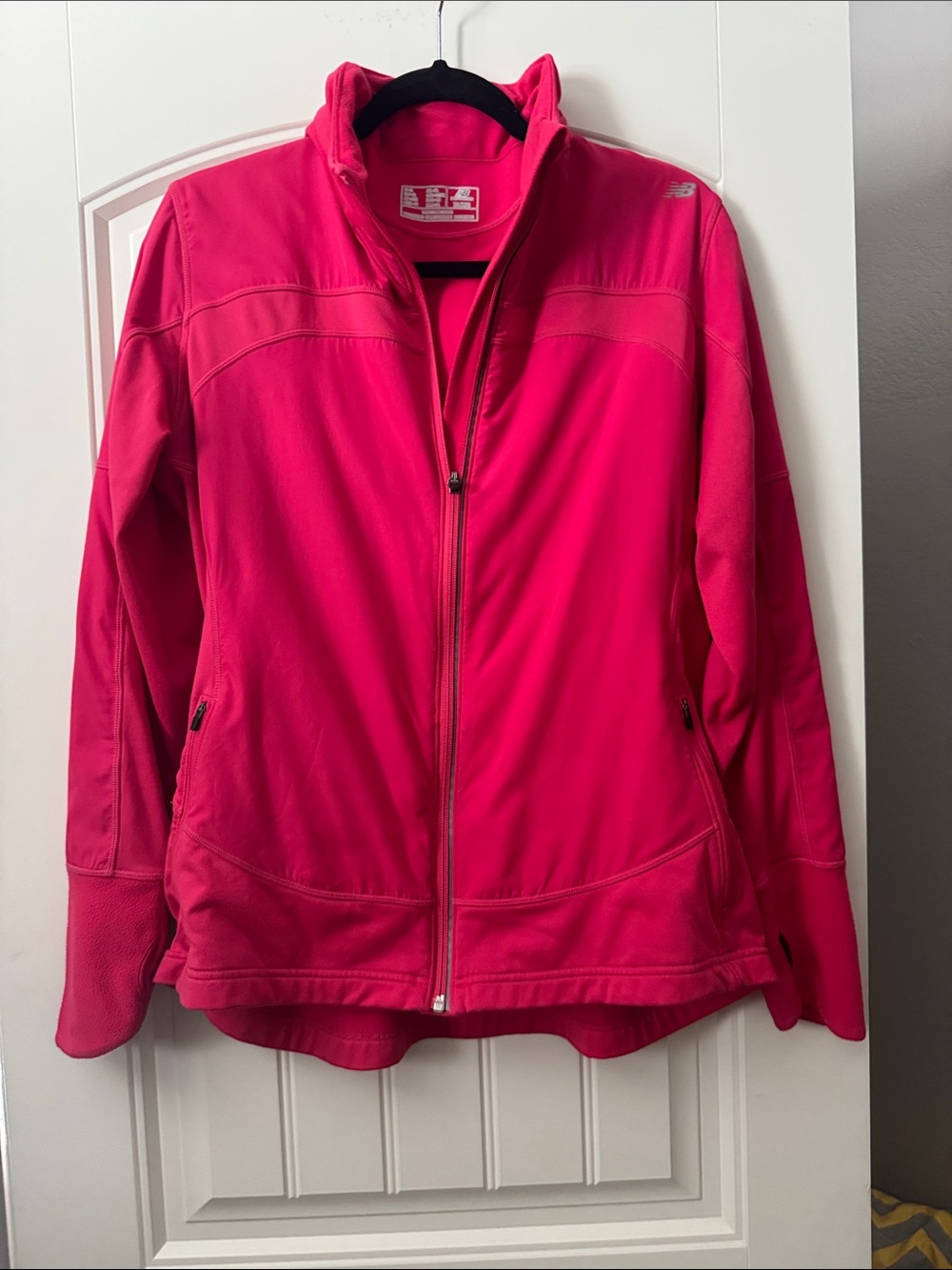 New Balance Women's Hot Pink Full-Zip Utility Jacket, XL, Great Condition